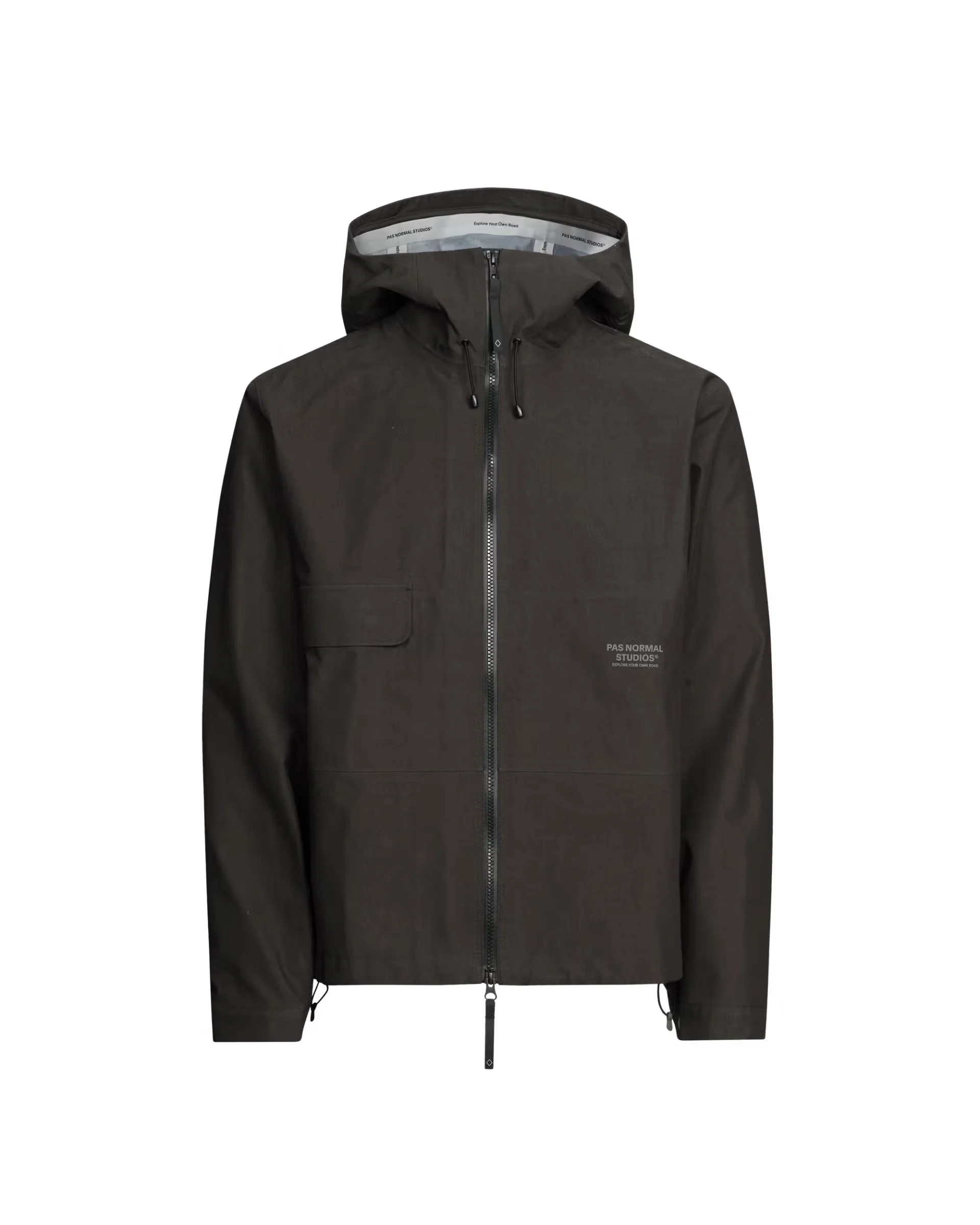 PAS NORMAL STUDIOS Off-Race Stow Away Jacket Black Men